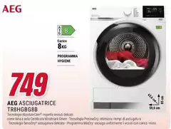 Aeg - Asciugatrice TR8HGBGB 8B