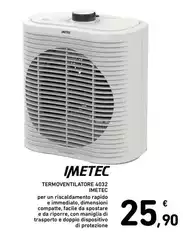 Imetec - Termoventilatore 4032 Imetec - Termoventilatore 4032