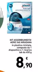 Ariasana - Kit Assorbiumidita' Aero 360 Ariasana - Kit Assorbiumidita' Aero 360