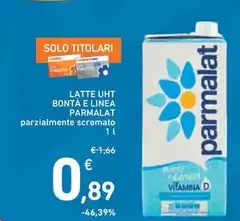 Parmalat - Latte Uht Bontà E Linea