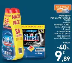 Finish - Detersivo Per Lavastoviglie Finish - Detersivo Per Lavastoviglie