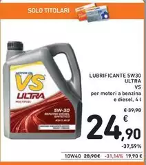 Solo - Lubrificante 5W30 Ultra Solo - Lubrificante 5W30 Ultra