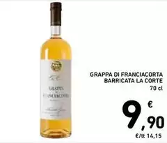La Corte - Grappa Di Franciacorta Barricata