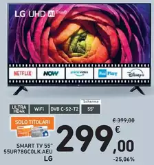 LG - Smart Tv 55" 55UR78GCOLK.AEU