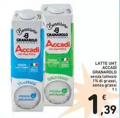 Granarolo - Latte UHT Accadi