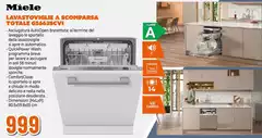 Miele - Lavastoviglie A Scomparsa Totale G5663SCVI  Miele - Lavastoviglie A Scomparsa Totale G5663SCVI