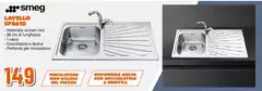 Smeg - Lavello SP861D