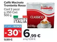 Caffè Trombetta - Caffè Macinato Rossa Caffè Trombetta - Caffè Macinato Rossa