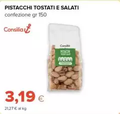 Consilia - Pistacchi Tostati E Salati Consilia - Pistacchi Tostati E Salati