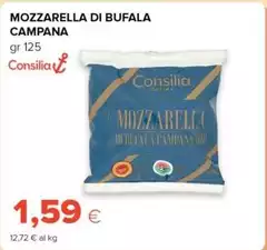 Consilia - Mozzarella Di Bufala Campana Consilia - Mozzarella Di Bufala Campana