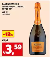 Cantine maschio - Prosecco DOC Treviso Extra Dry
