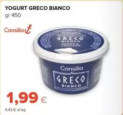 Consilia - Yogurt Greco Bianco Consilia - Yogurt Greco Bianco