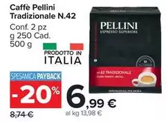 Pellini - Caffè Tradizionale N.42 Pellini - Caffè Tradizionale N.42
