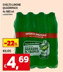 Svelto - Limone Quadripack Svelto - Limone Quadripack