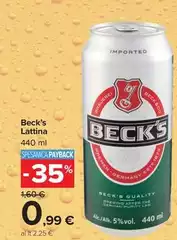 Becks - Lattina