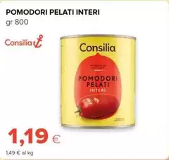 Consilia - Pomodori Pelati Interi Consilia - Pomodori Pelati Interi