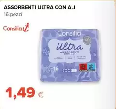 Consilia - Assorbenti Ultra Con Ali