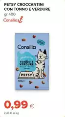Consilia - Petsy Croccantini Con Tonno E Verdure