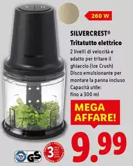 Silvercrest - Tritatutto Elettrico