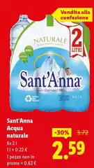 Sant'Anna - Acqua Naturale