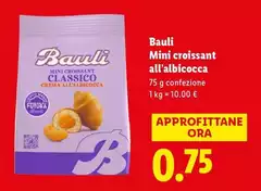 Bauli - Mini Croissant All'Albicocca Bauli - Mini Croissant All'Albicocca