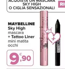 Maybelline - Sky High Mascara + Tattoo Liner Maybelline - Sky High Mascara + Tattoo Liner