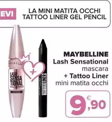 Maybelline - Lash Sensational Mascara + Tattoo Liner Maybelline - Lash Sensational Mascara + Tattoo Liner