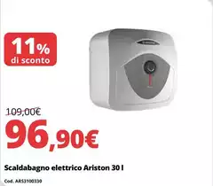 Ariston - Scaldabagno Elettrico  30l Ariston - Scaldabagno Elettrico  30l
