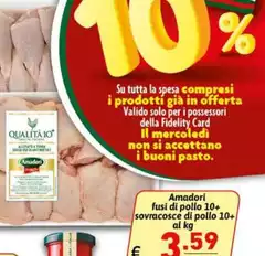 Valido - Amadori Fusti Di Pollo 10+ Sovracosce Di Pollo 10+ Valido - Amadori Fusti Di Pollo 10+ Sovracosce Di Pollo 10+