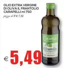 Carapelli - Olio Extra Vergine Di Oliva Il Frantolio