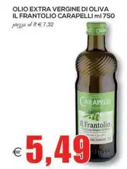 Carapelli - Olio Extra Vergine Di Oliva Il Frantolio