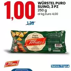 Puro - Würstel  Suino, 3 Pz