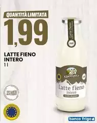 Alpenspitz - Latte Fieno Intero