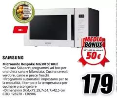 Samsung - Microonde Mg30t5018ue