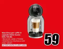 Capsule - Macchina Per Caffè In  Dolce Gusto Edg.155.bg Capsule - Macchina Per Caffè In  Dolce Gusto Edg.155.bg
