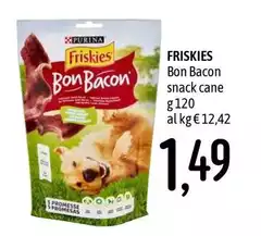 Friskies - Bon Bacon Snack Cane Friskies - Bon Bacon Snack Cane