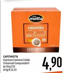 Caffè motta - Espresso Cremoso Cialde Universali Compostabili Caffè motta - Espresso Cremoso Cialde Universali Compostabili