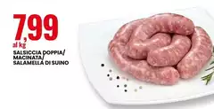 Salsiccia Doppia/ Macinata/ Salamella Di Suino