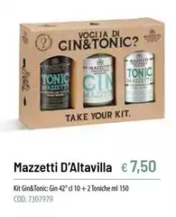 Mazzetti - Kit Gin&tonic Mazzetti - Kit Gin&tonic