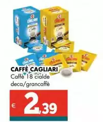 Caffè cagliari - Caffè 18 Cialde Deca/grancaffè