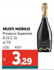 Musti Nobilis - Prosecco Superiore D.O.C.G.