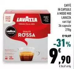 Lavazza - Caffè In Capsule A Modo Mio Lavazza - Caffè In Capsule A Modo Mio