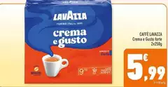 Lavazza - Caffè Crema E Gusto Forte Lavazza - Caffè Crema E Gusto Forte