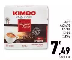 Kimbo - Caffè Macinato Fresco Kimbo - Caffè Macinato Fresco