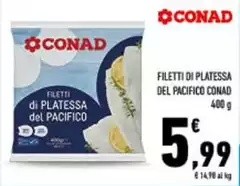 Conad - Filetti Di Platessa Del Pacifico