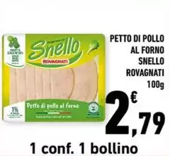 Rovagnati - Petto Di Pollo Al Forno Snello