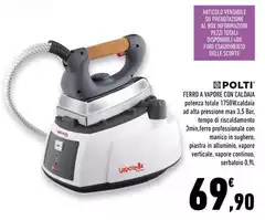 Polti - Ferro A Vapore Con Caldaia Polti - Ferro A Vapore Con Caldaia