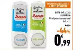 Granarolo - Latte UHT Accadi