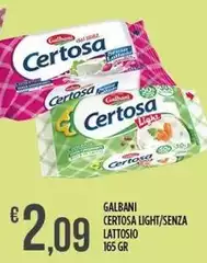 Galbani - Certosa Light/Senza Lattosio