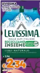 Levissima - Acqua Naturale Levissima - Acqua Naturale